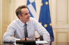 Ο πρωθυπουργός της Ελλάδας Κυριάκος Μητσοτάκης