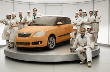 Διαφήμιση αυτοκινήτου Skoda 