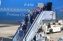 Η πρώτη πτήση με τουρίστες στην Κρήτη