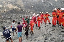 Κατολίσθηση σε ορυχείο στη Μιανμάρ