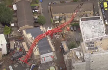 Γερανός, ύψους 20 μέτρων, κατέρρευσε στο Λονδίνο - Ένας νεκρός και τέσσερις τραυματίες