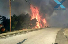 Μεγάλη φωτιά σε εξέλιξη στις Σάπες Ροδόπης - Εκκενώθηκε οικισμός