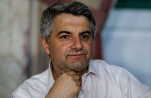 Ο Οδυσσέας Κωνσταντινόπουλος, βουλευτής Αρκαδίας, τάχθηκε κατά των διαγραφών στην έκτακτη σύσκεψη της ΚΟ του ΚΙΝΑΛ © EUROKINISSI/ΓΙΩΡΓΟΣ ΚΟΝΤΑΡΙΝΗΣ