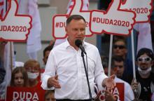 Ο πρόεδρος της Πολωνίας, Άντζεϊ Ντούντα