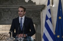 Ο πρωθυπουργός της Ελλάδας Κυριάκος Μητσοτάκης