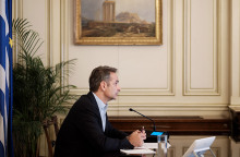  ΤΗΛΕΔΙΑΣΚΕΨΗ ΤΟΥ ΠΡΩΘΥΠΟΥΡΓΟΥ ΚΥΡΙΑΚΟΥ ΜΗΤΣΟΤΑΚΗ ΣΤΟ EPP SUMMIT