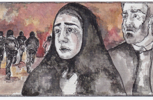 Tα storyboards της γυρισμένης στην Αθήνα ταινίας «Παρί»