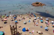 Καβούρι, παραλία και καύσωνας 