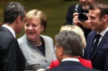 Μητσοτάκης - Μέρκελ - Μακρόν