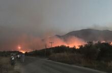 Φωτιά στη Μάνη το 2017