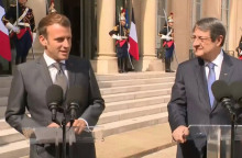 Εμανουέλ μακρόν - Νίκος Αναστασιάδης 