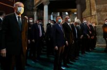 Ο Ερντογάν στην Αγία Σοφία 