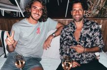 Στέφανος Τσιτσιπάς και Κωνσταντίνος Αργυρός