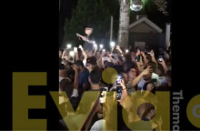 Νέες εικόνες συνωστισμού σε μαγαζί στον Ωρωπό που τραγούδησε ο ράπερ Snik