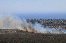 Φωτιά στην Κεφαλονιά, στην περιοχή Κεραμειές