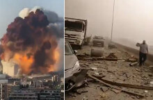 Τρομακτική έκρηξη στον Λίβανο - Ισοπεδώθηκαν κτίρια στη Βηρυττό