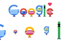 Google Doodle: Φορέστε μάσκα, σώστε ζωές