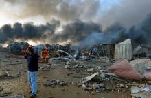 Εκρήξεις στη Βηρυτό 