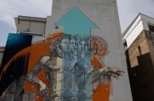 Γκράφιτι στο κέντρο της Αθήνας 