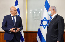 Στο Ισραήλ ο Νίκος Δένδιας - Ο Έλληνας υπουργός Εξωτερικών συναντήθηκε με τον πρωθυπουργό της χώρας Μπενιαμίν Νετανιάχου