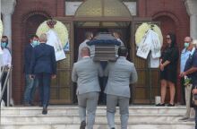 Κηδεία Ντίνου Χριστιανόπουλου