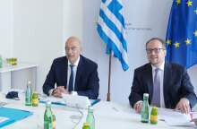 Ο Νίκος Δένδιας στην τηλεδιάσκεψη των υπουργών Εξωτερικών της Ευρωπαϊκής Ένωσης