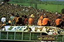 Στιγμιότυπο από το φεστιβάλ του Woodstock το 1969