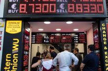 Υπό κατάρρευση η τουρκική λίρα 