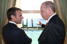 Εμανουέλ Μακρόν- Ρετζέπ Ταγίπ Ερντογάν 