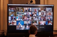 Υπουργικό συμβούλιο μέσω τηλεδιάσκεψης 