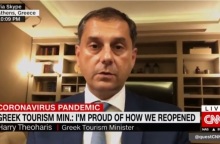 Συνέντευξη του Χάρη Θεοχάρη στο CNN