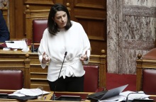 Η υπουργός Παιδείας, Νίκη Κεραμέως
