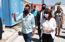 Η ΠτΔ, Κατερίνα Σακελλαροπούλου στο ΚΥΤ της Μόριας