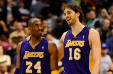 Ο Κόμπι Μπράιαντ και ο Πάου Γκασόλ