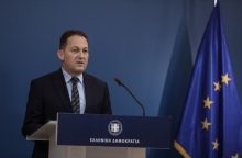 Ο κυβερνητικός εκπρόσωπος, Στέλιος Πέτσας