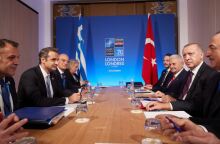 Συνάντηση Μητσοτάκη - Ερντογάν 