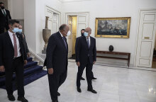 Σε καλό κλίμα η συνάντηση στην Αθήνα ανάμεσα στον υπουργό Εξωτερικών Νίκο Δένδια και τον Αιγύπτιο ομόλογό του Σάμεχ Σούκρι