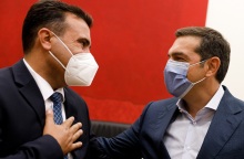 Συνάντηση Ζόραν Ζάεφ - Αλέξη Τσίπρα