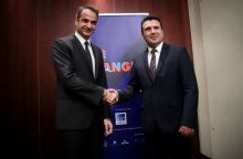 Kυριάκος Μητσοτάκης - Ζόραν Ζάεφ