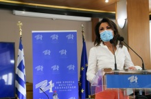 Η Γιάννα Αγγελοπούλου, πρόεδρος της επιτροπής «Ελλάδα 2021»