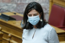 Η υπουργός Παιδείας, Νίκη Κεραμέως