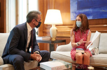 Κυριάκος Μητσοτάκης - Βικρόρια Χίσλοπ 