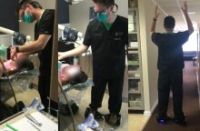 Οδοντίατρος στην Αλάσκα των ΗΠΑ κάνει εξαγωγή δοντιού πάνω σε χόβερμπορντ