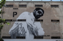 Γκράφιτι που απεικονίζει τον Παύλο Φύσσα