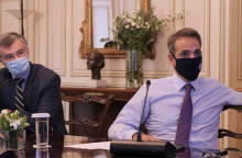 Σωτήρης Τσιόδρας - Κυριάκος Μητσοτάκης 