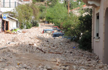 Το βουνό κατέβηκε στην Άσσο, το γραφικό παραθαλάσσιο χωριό στην Κεφαλονιά που «χτυπήθηκε» από την κακοκαιρία «Ιανός»