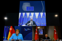 Τηλεδιάσκεψη Μισέλ, Μέρκελ, Ερντογάν 