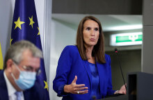 Η πρωθυπουργός του Βελγίου Σοφί Βιλμές κάνει νέες ανακοινώσεις για τη μάσκα και τον κορωνοϊό