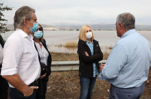 Στην Καρδίτσα η Φώφη Γεννηματά ενημερώνεται για τις καταστροφές που προκάλεσε η κακοκαιρία «Ιανός»