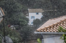 Βροχή στην Κέρκυρα